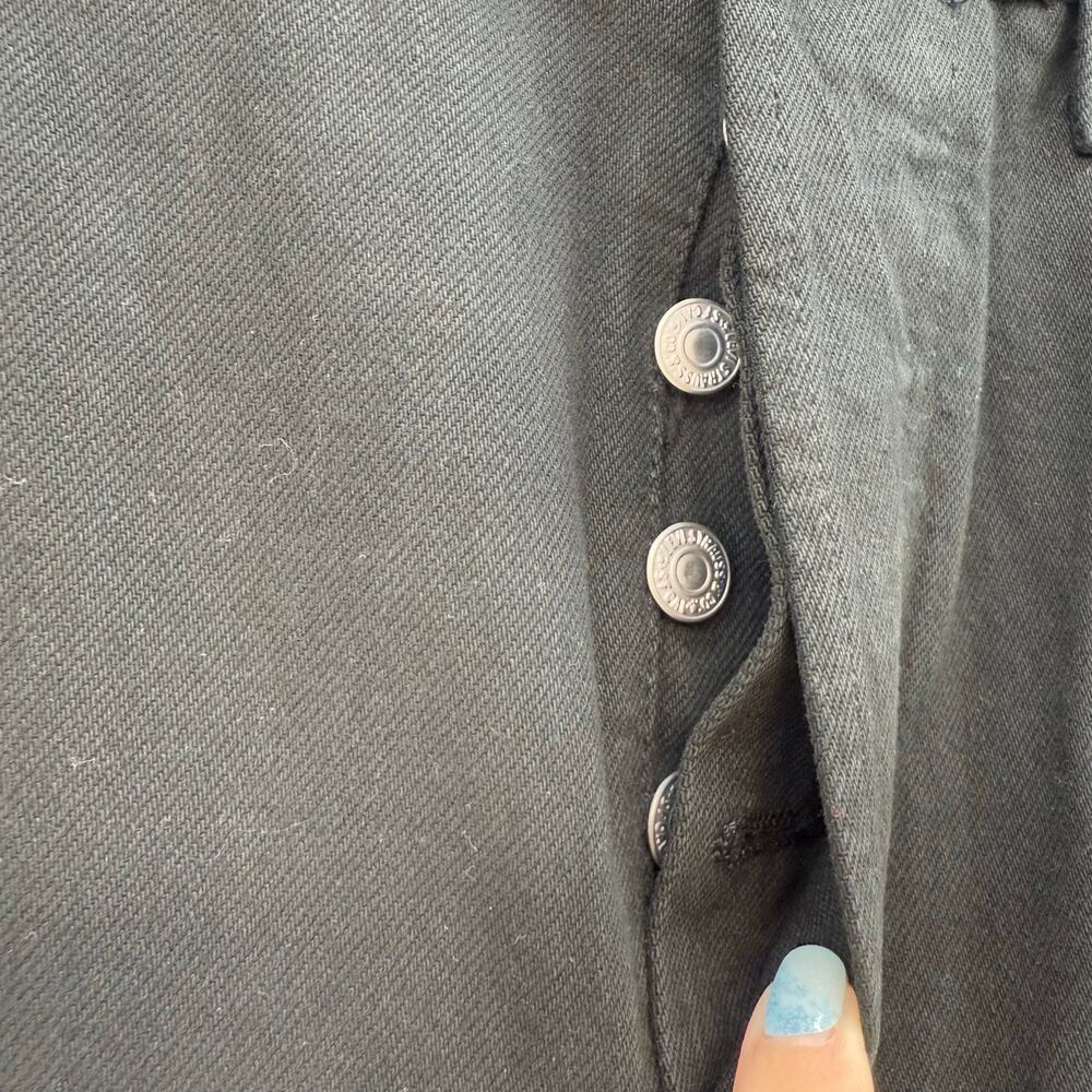 Levi's 501XX Big E Men's 33x34 Black Straight Leg Button Fly Preppy Normcore NWT - Picture 3 of 16